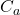 C_a