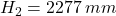 H_2=2277 \: mm