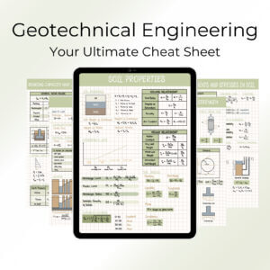 Geotechnical Engineering Cheat Sheet