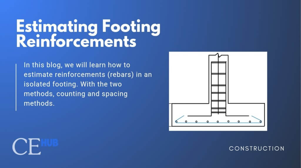 Estimating Footing Reinforcements