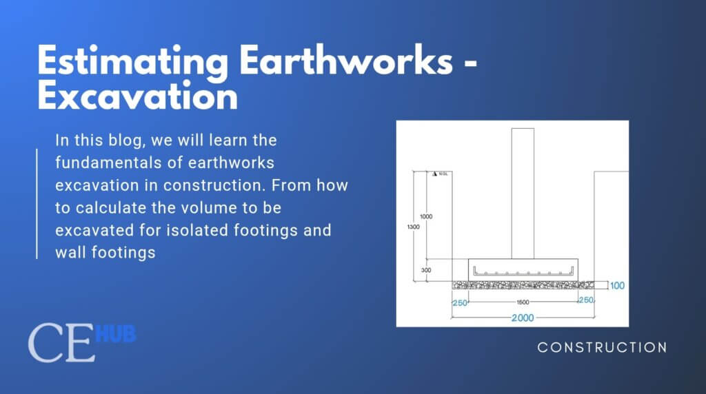How to estimate excavation in Earthworks 
