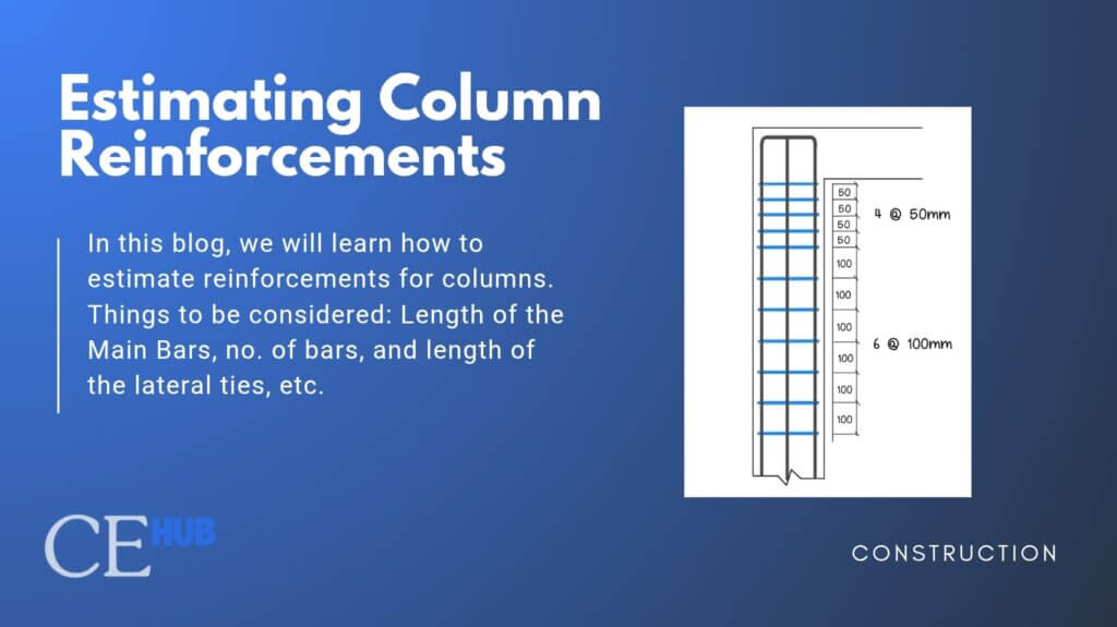 How to Estimate Column Reinforcements